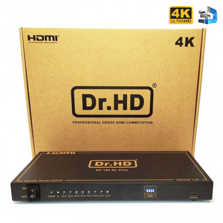 HDMI сплиттер 1x8 / Dr.HD SP 184 SL Plus