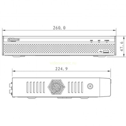 IP-видеорегистратор Dahua DHI-NVR4116HS-4KS2